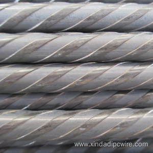 PC steel wire 10.5 mm spiral ribbed surface